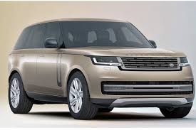 Range rover sports front view